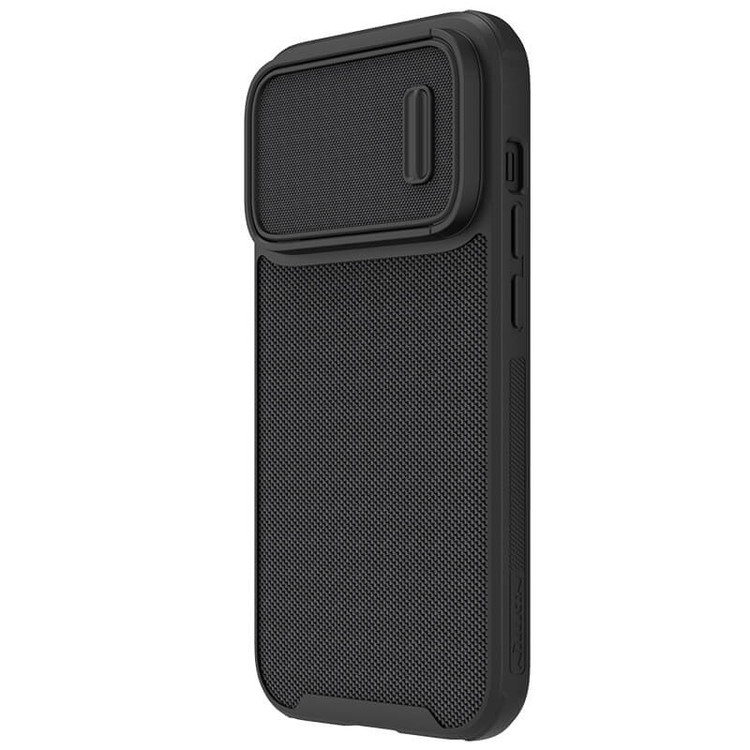 کاور نیلکین مدل Textured Fiber S Case مناسب برای گوشی موبایل اپل iPhone 14 Pro