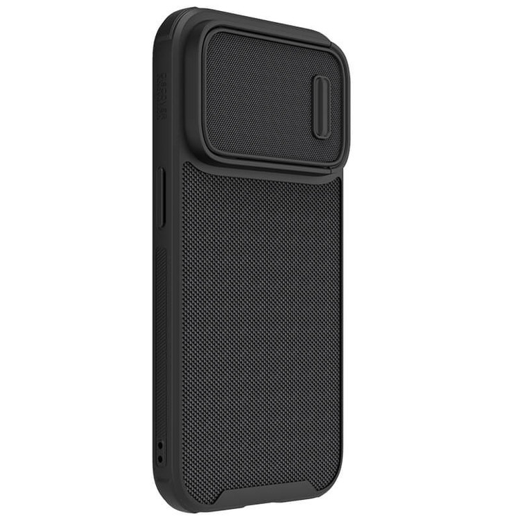 کاور نیلکین مدل Textured Fiber S Case مناسب برای گوشی موبایل اپل iPhone 14 Pro