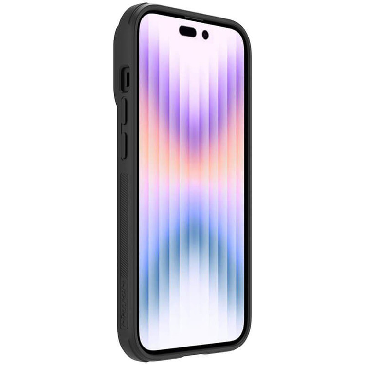 کاور نیلکین مدل Textured Fiber S Case مناسب برای گوشی موبایل اپل iPhone 14 Pro