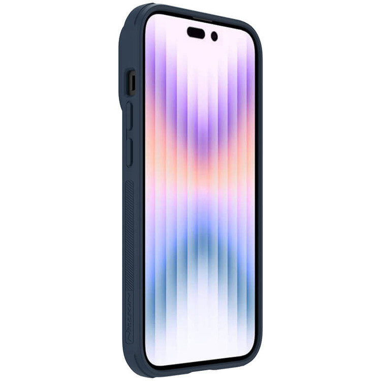 کاور نیلکین مدل Textured Fiber S Case مناسب برای گوشی موبایل اپل iPhone 14 Pro