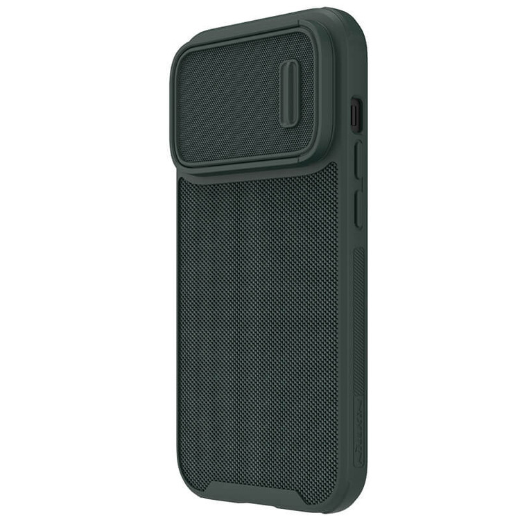 کاور نیلکین مدل Textured Fiber S Case مناسب برای گوشی موبایل اپل iPhone 14 Pro