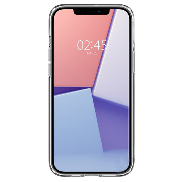 کاور اسپیگن مدل Liquid Crystal مناسب برای گوشی موبایل اپل iPhone 12 / 12 pro