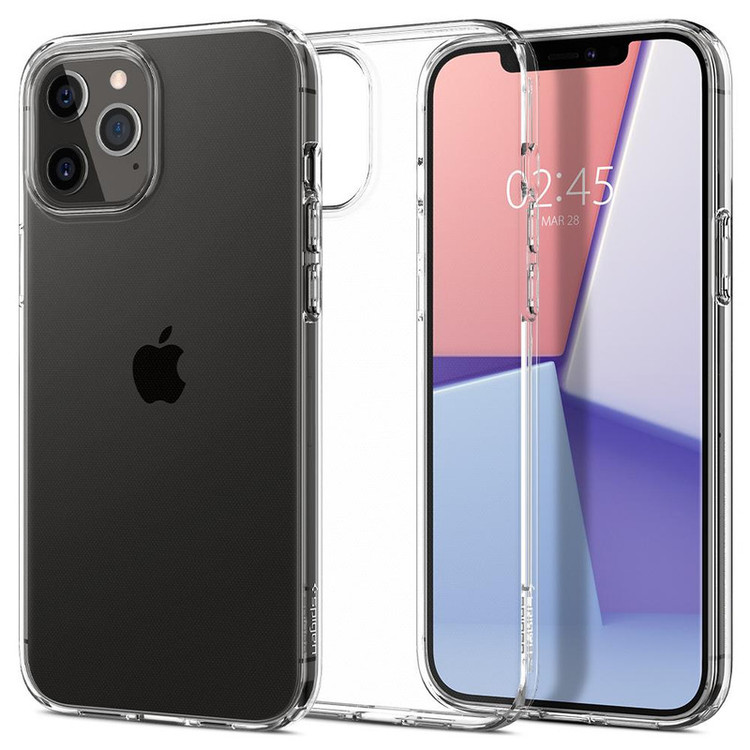 کاور اسپیگن مدل Liquid Crystal مناسب برای گوشی موبایل اپل iPhone 12 / 12 pro