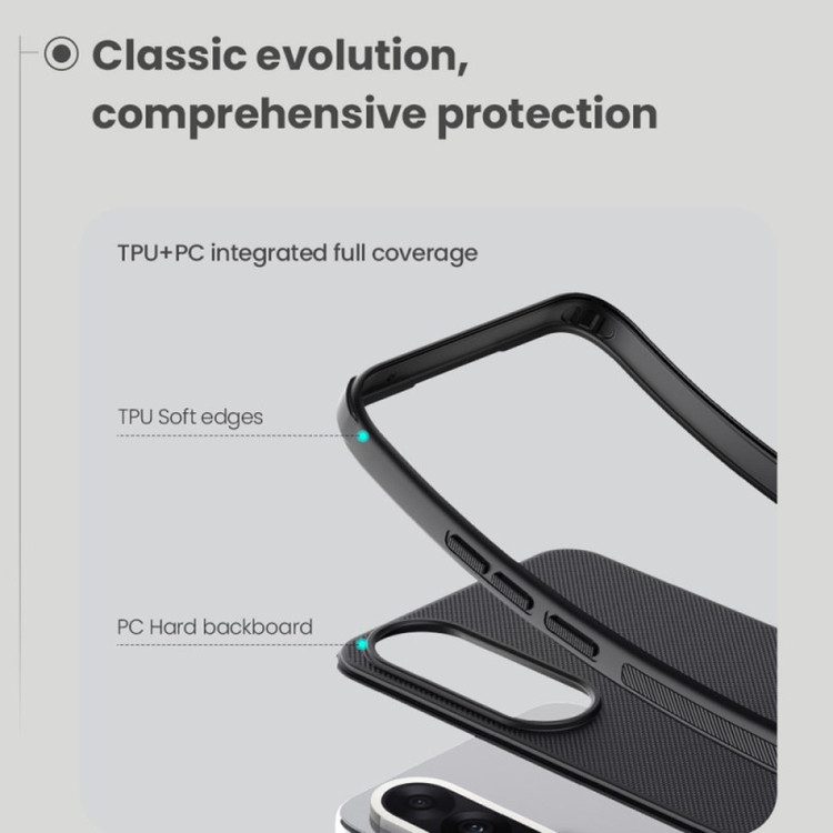 کاور نیلکین مدل Super Frosted Shield مناسب برای گوشی موبایل وان پلاس Nord 5 / ACE 5 Ultra