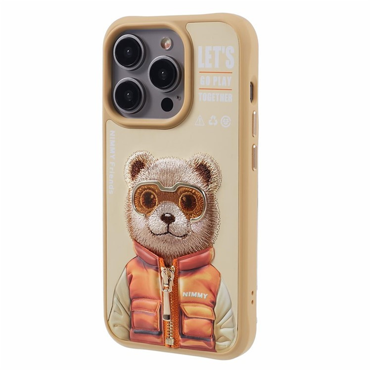 کاور مدل BEAR مناسب برای گوشی موبایل اپل IPHONE 15 Pro
