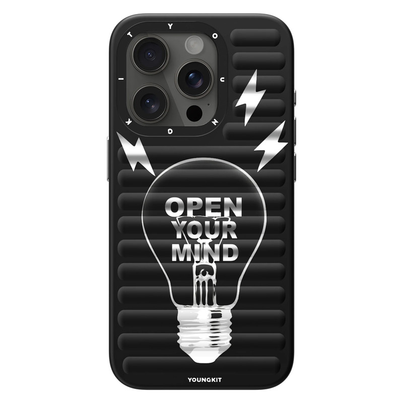 کاور یانگ کیت مدل Night Inspiration Bulb Luggage-Inspired MagSafe مناسب برای گوشی موبایل اپل iphone 15promax