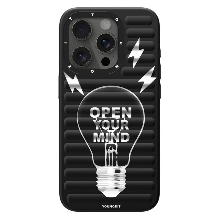 کاور یانگ کیت مدل Night Inspiration Bulb Luggage-Inspired MagSafe مناسب برای گوشی موبایل اپل iphone 15promax