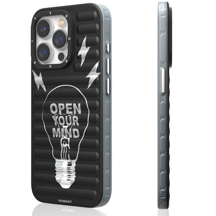 کاور یانگ کیت مدل Night Inspiration Bulb Luggage-Inspired MagSafe مناسب برای گوشی موبایل اپل iphone 15promax