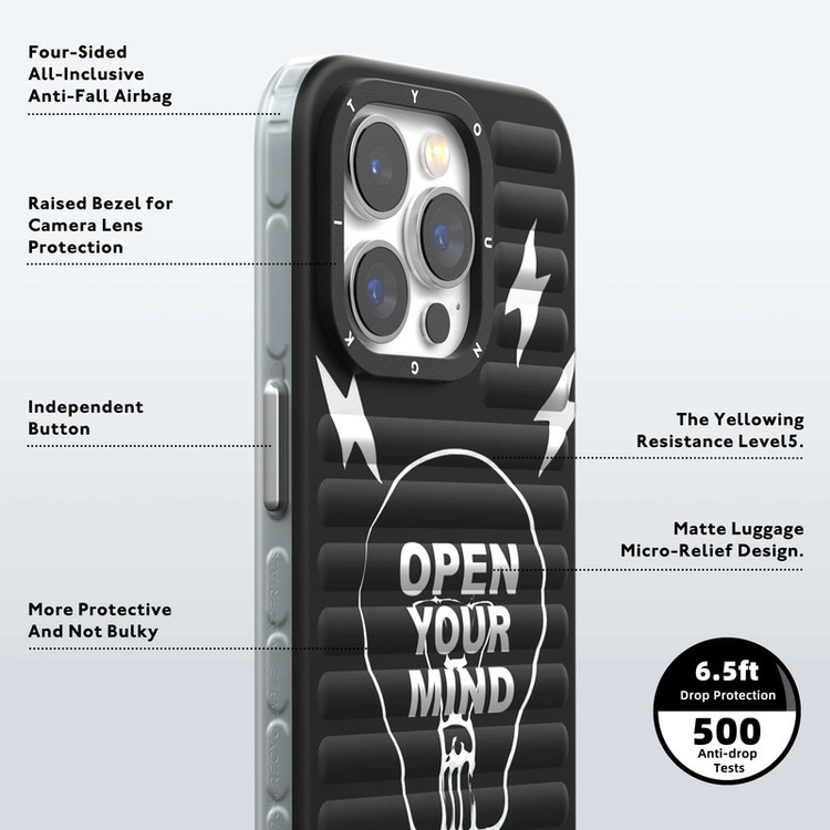 کاور یانگ کیت مدل Night Inspiration Bulb Luggage-Inspired MagSafe مناسب برای گوشی موبایل اپل iphone 15promax