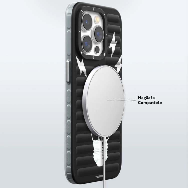 کاور یانگ کیت مدل Night Inspiration Bulb Luggage-Inspired MagSafe مناسب برای گوشی موبایل اپل iphone 15promax