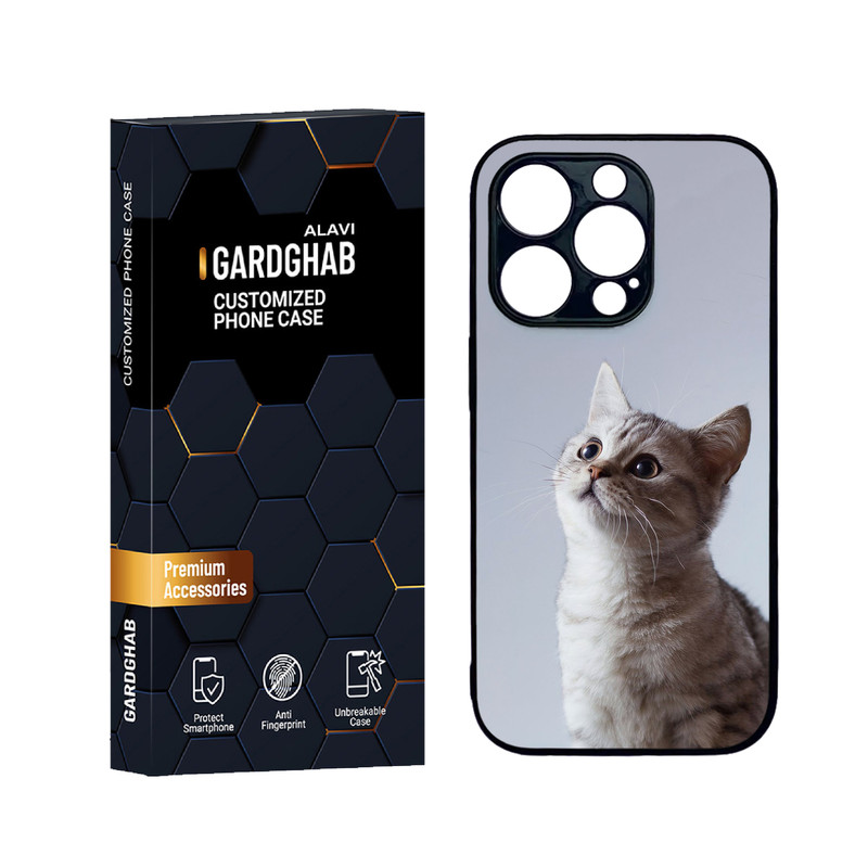 کاور گارد قاب علوی مدل دورژله ای حیوانات مناسب برای گوشی موبایل اپل iPhone 14 Pro Max