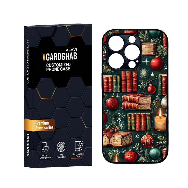 کاور گارد قاب علوی مدل دورژله ای هنری مناسب برای گوشی موبایل اپل iPhone 14 Pro Max