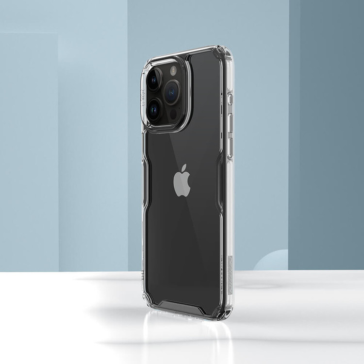 کاور نیلکین مدل Nature TPU Pro مناسب برای گوشی موبایل اپل iPhone 15 Pro