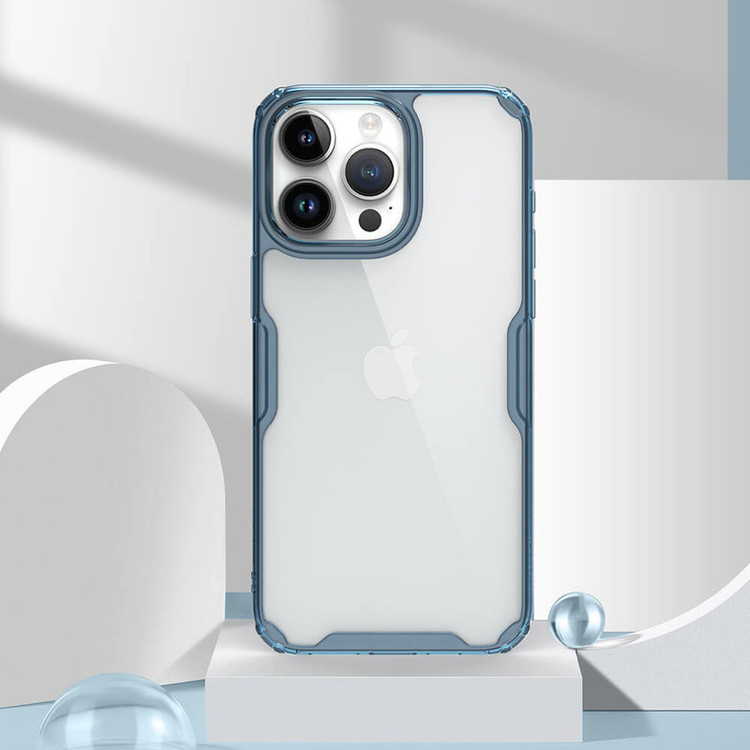 کاور نیلکین مدل Nature TPU Pro مناسب برای گوشی موبایل اپل iPhone 15 Pro