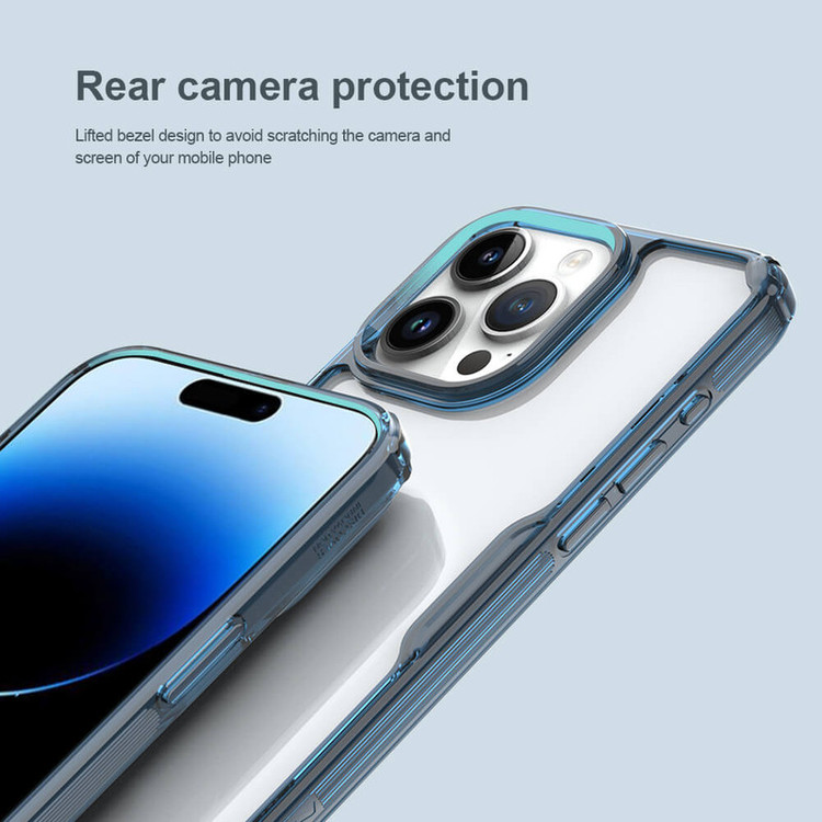کاور نیلکین مدل Nature TPU Pro مناسب برای گوشی موبایل اپل iPhone 15 Pro