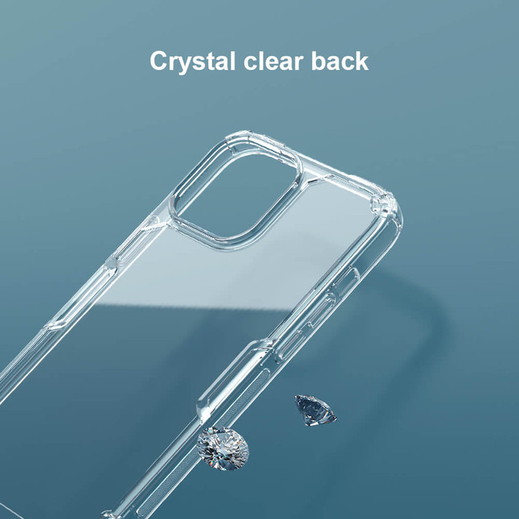 کاور نیلکین مدل Nature TPU Pro مناسب برای گوشی موبایل اپل iphone 13