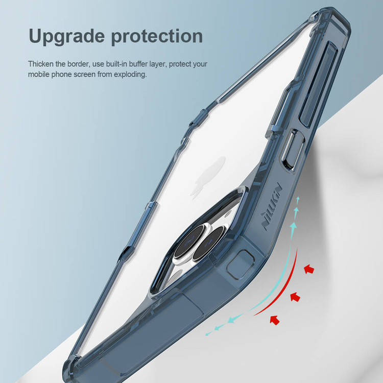 کاور نیلکین مدل Nature TPU Pro مناسب برای گوشی موبایل اپل iphone 13