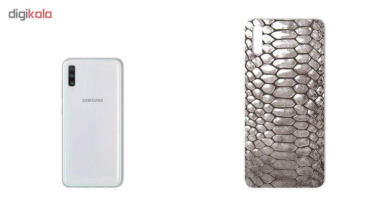 برچسب پوششی ماهوت مدل Cobra-Belly-Leather مناسب برای گوشی موبایل سامسونگ Galaxy A70