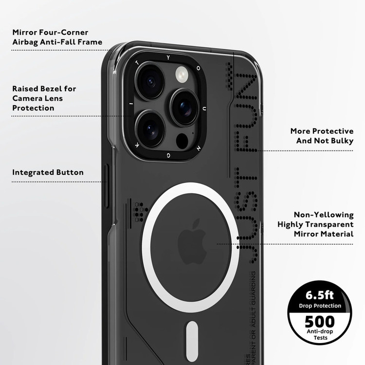 کاور یانگ کیت مدل Removable Crystal کد Z01 مناسب برای گوشی موبایل اپل iphone 16pro