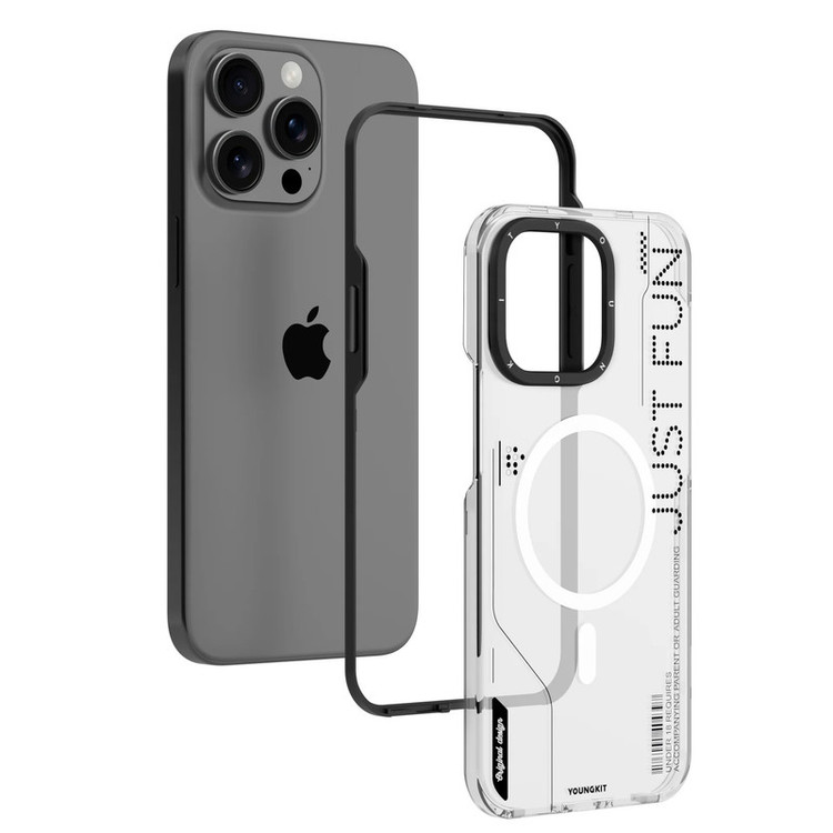 کاور یانگ کیت مدل Removable Crystal کد Z01 مناسب برای گوشی موبایل اپل iphone 16pro