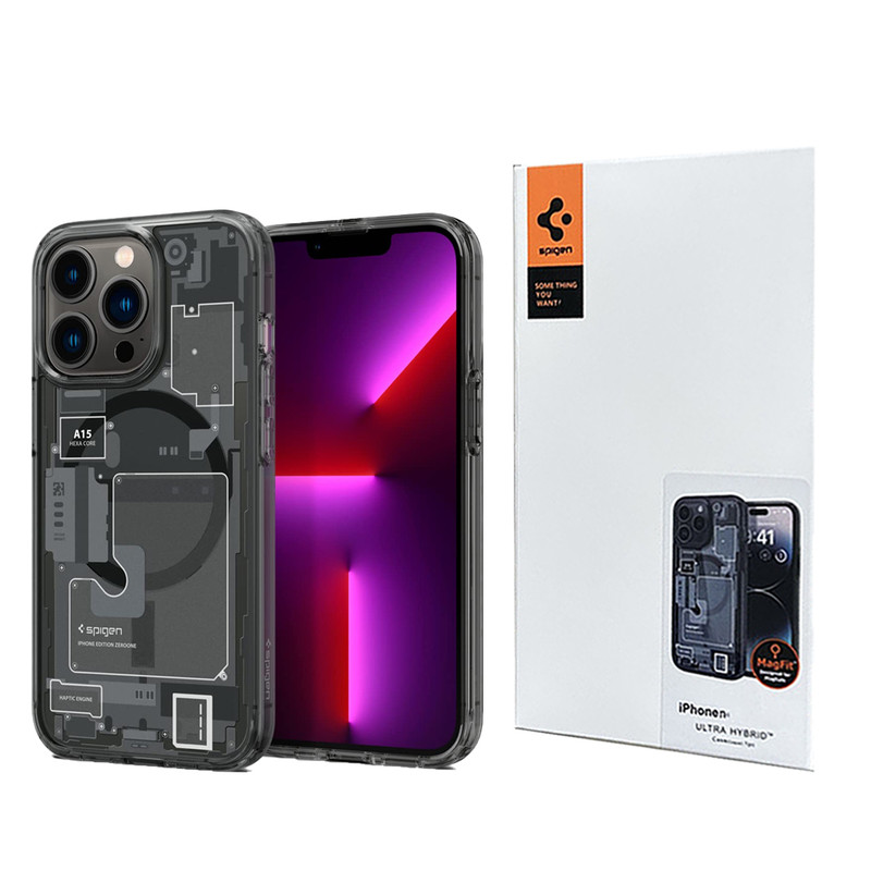 کاور اسپیگن مدل Ultra Hybrid Magfit مناسب برای گوشی موبایل اپل iPhone 13 Pro
