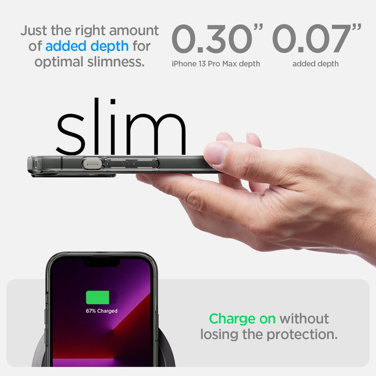کاور اسپیگن مدل Ultra Hybrid Magfit مناسب برای گوشی موبایل اپل iPhone 13 Pro