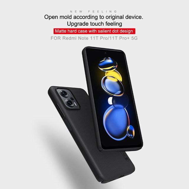کاور نیلکین مدل Super Frosted Shield مناسب برای گوشی موبایل شیائومی Redmi Note 11T Pro/Redmi Note 11T Pro Plus /Poco X4 GT 5G/Redmi K50i 5G