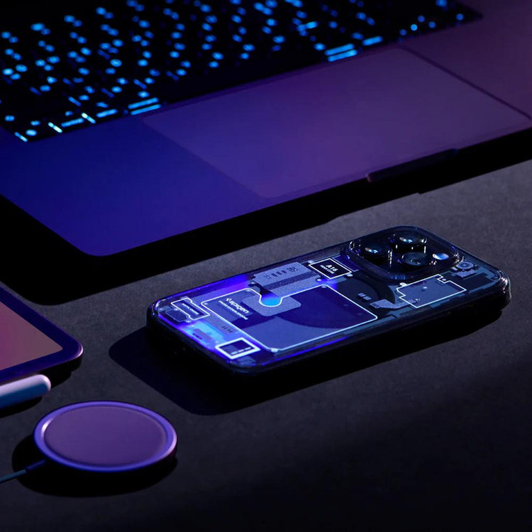 کاور اسپیگن مدل Ultra Hybrid Zero One مناسب برای گوشی موبایل اپل iPhone 14 Pro