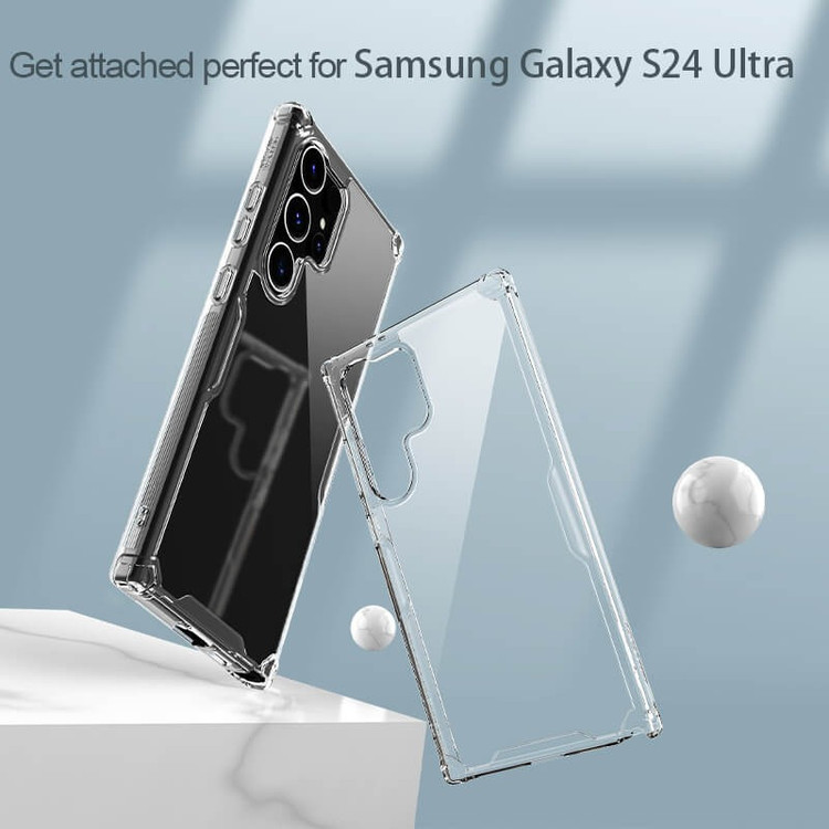 کاور نیلکین مدل Nature TPU Pro مناسب برای گوشی موبایل سامسونگ Galaxy S25 Ultra