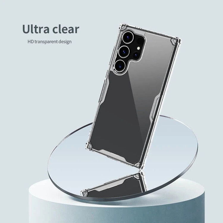 کاور نیلکین مدل Nature TPU Pro مناسب برای گوشی موبایل سامسونگ Galaxy S25 Ultra
