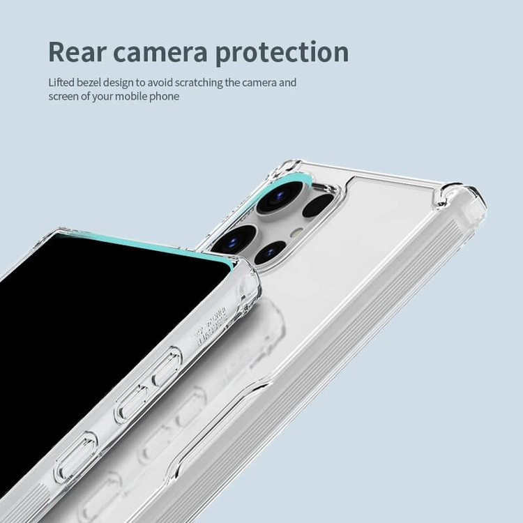 کاور نیلکین مدل Nature TPU Pro مناسب برای گوشی موبایل سامسونگ Galaxy S25 Ultra