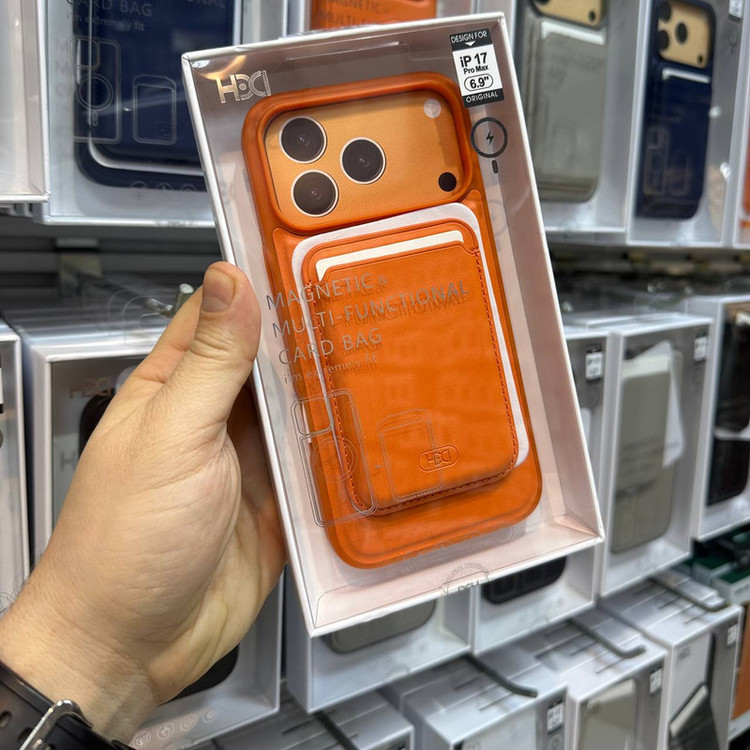 کاور اچ بی دی مدل ولت مناسب برای گوشی موبایل اپل iphone 17 Promax
