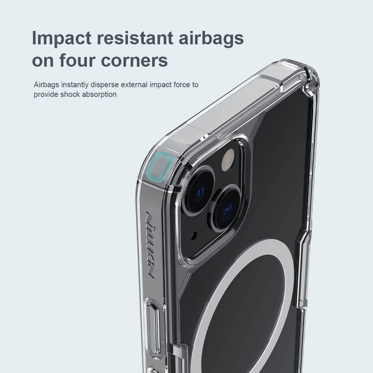 کاور نیلکین مدل Nature TPU Pro Magnetic مناسب برای گوشی موبایل اپل iphone 13