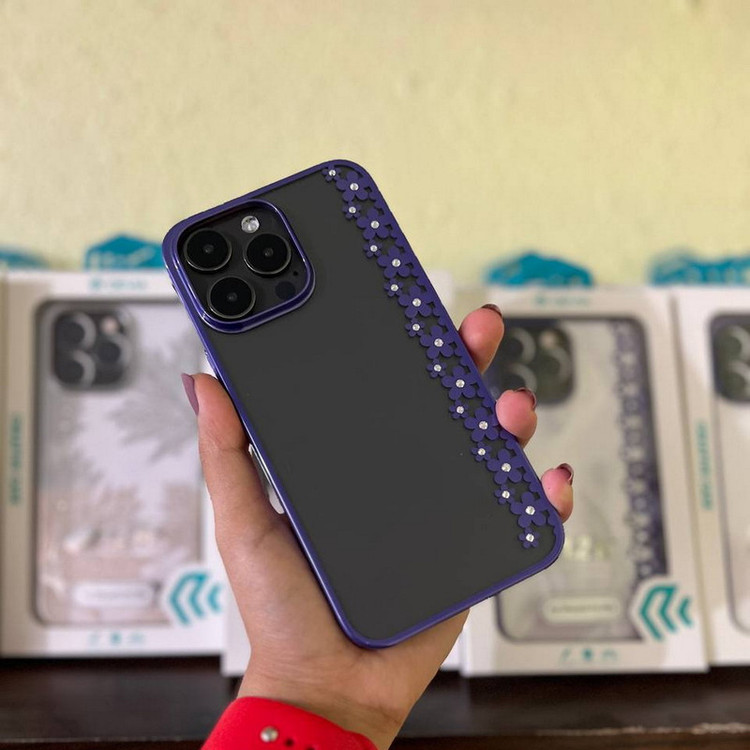 کاور دیویا مدل luxury flowers مناسب برای گوشی موبایل اپل iphone14