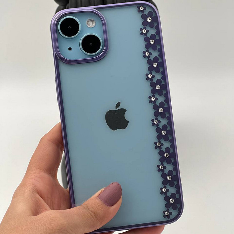 کاور دیویا مدل luxury flowers مناسب برای گوشی موبایل اپل iphone14