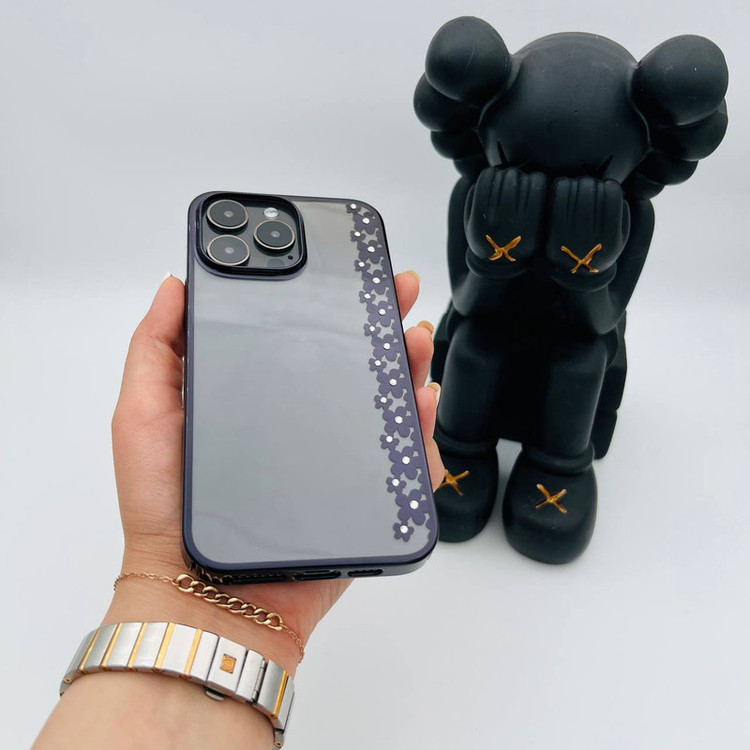 کاور دیویا مدل luxury flowers مناسب برای گوشی موبایل اپل iphone14