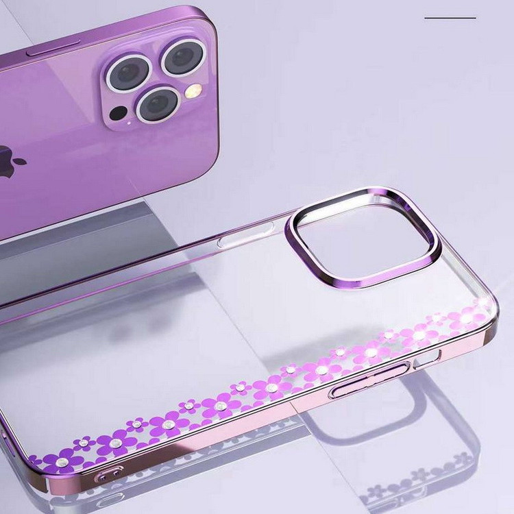کاور دیویا مدل luxury flowers مناسب برای گوشی موبایل اپل iphone14