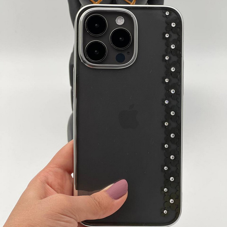 کاور دیویا مدل نگین دار طرح gol مناسب برای گوشی موبایل اپل iphone 14/13