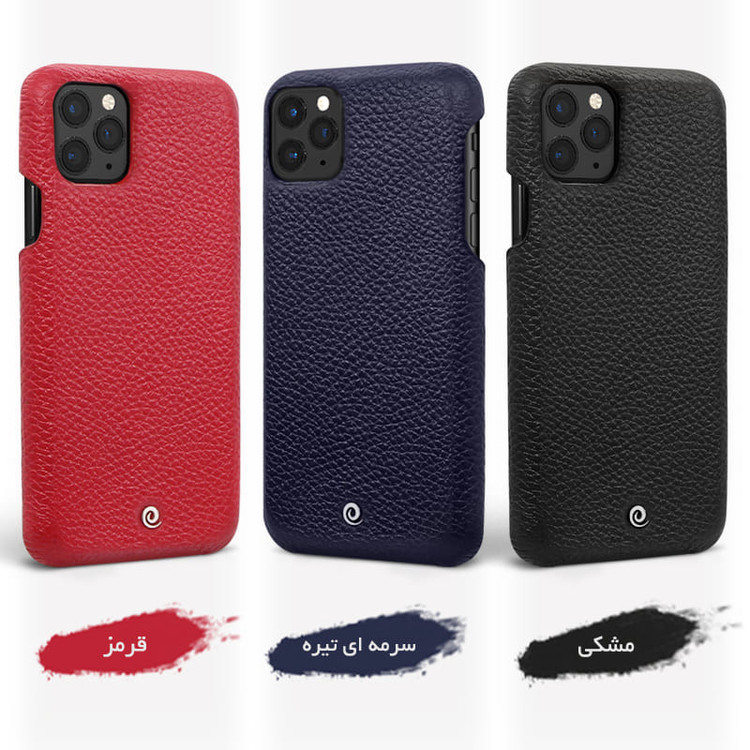 کاور اگرت مدل Floater چرمی مناسب برای گوشی موبایل اپل iPhone 11 Pro Max