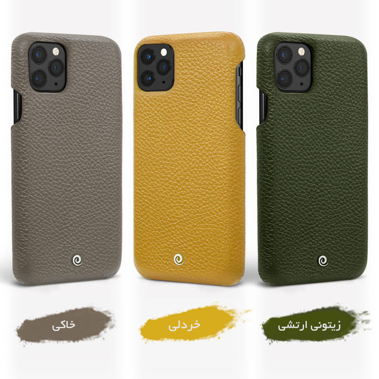 کاور اگرت مدل Floater چرمی مناسب برای گوشی موبایل اپل iPhone 11 Pro Max