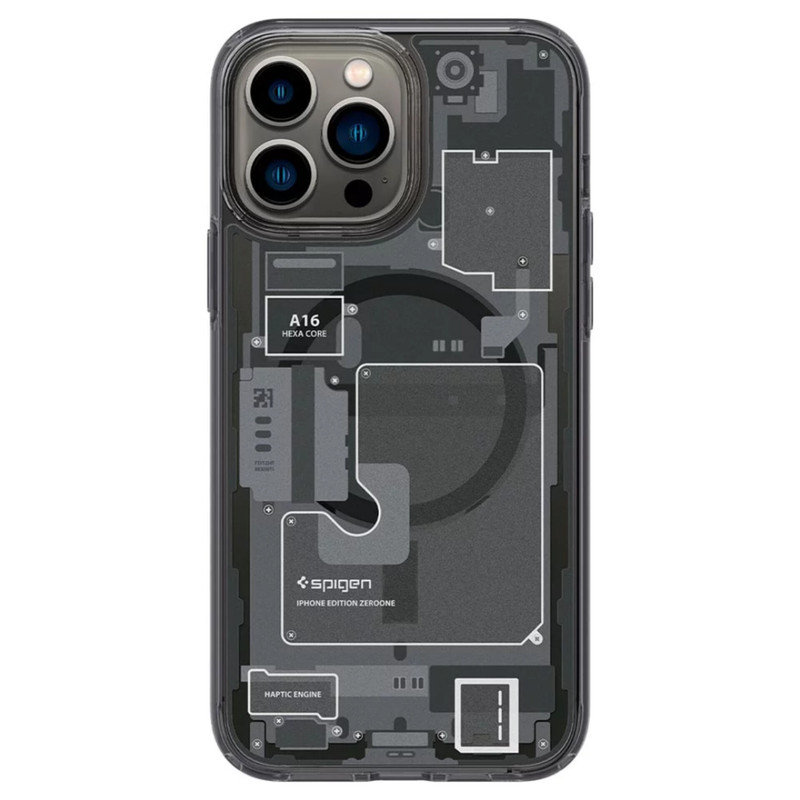 کاور اسپیگن مدل Ultra Hybrid magnetic مناسب برای گوشی موبایل اپل iPhone 13 Pro Max