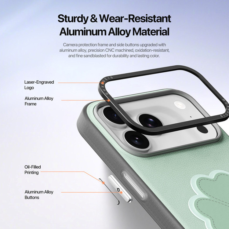 کاور بادیگارد مدل Luvy مناسب برای گوشی موبایل اپل iPhone 17 Pro Max