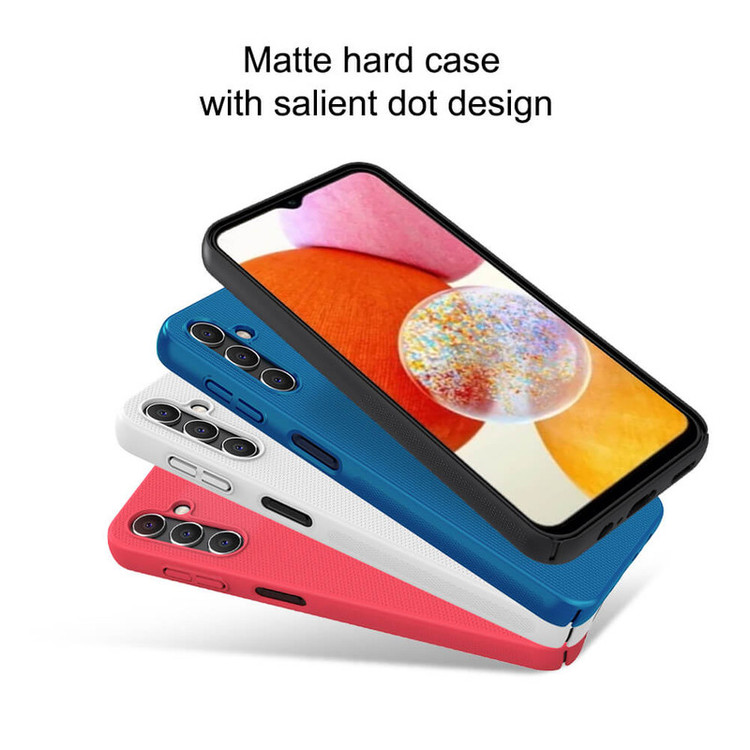 کاور نیلکین مدل Super Frosted Shield مناسب برای گوشی موبایل سامسونگ Galaxy A14 4G