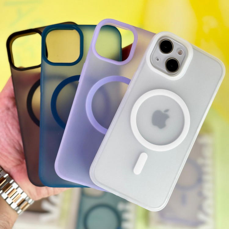 کاور واوی مدل Silicone MagSafe مناسب برای گوشی موبایل اپل iPhone 13