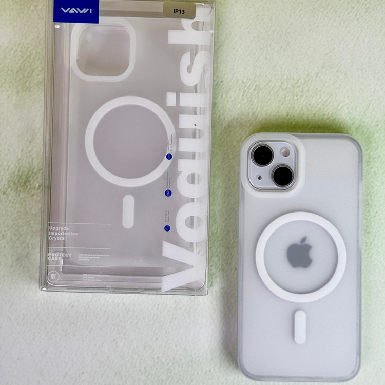 کاور واوی مدل Silicone MagSafe مناسب برای گوشی موبایل اپل iPhone 13