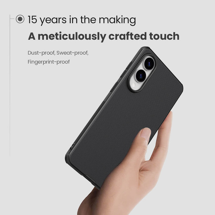 کاور نیلکین مدل Super Frosted Shield Pro Magnetic مناسب برای گوشی موبایل سامسونگ Galaxy S25 Edge