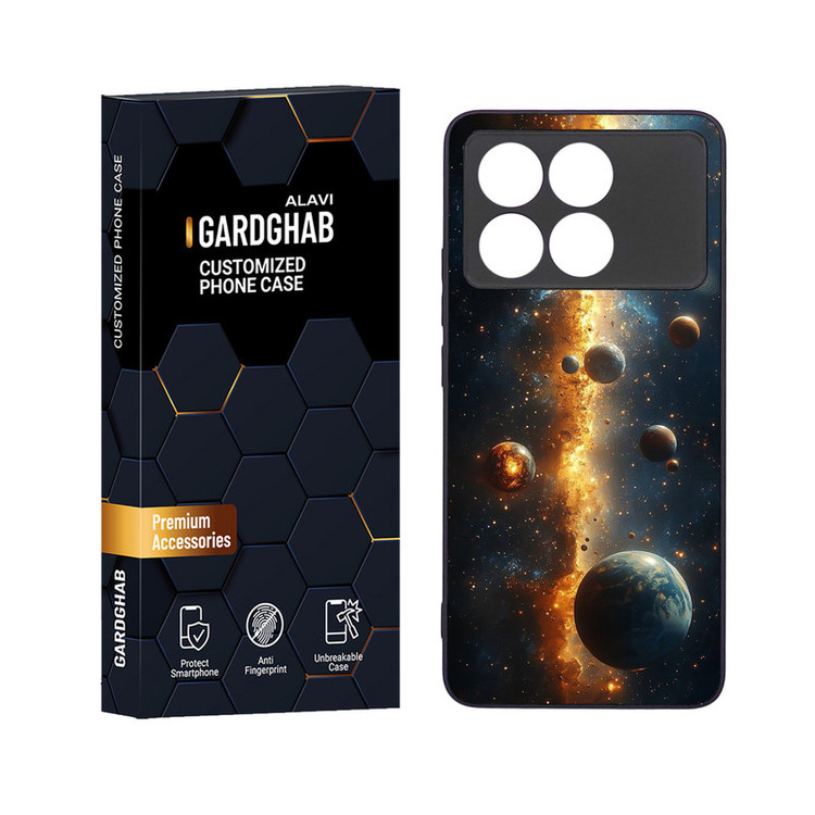 کاور گارد قاب علوی مدل دور ژله ای مناسب برای گوشی موبایل شیائومی Poco X6 Pro