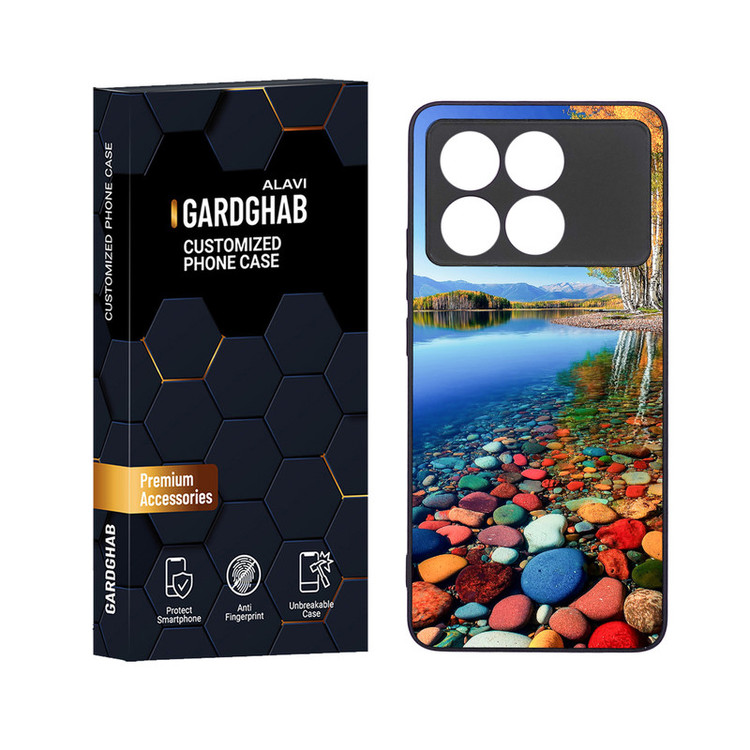 کاور گارد قاب علوی مدل دور ژله ای مناسب برای گوشی موبایل شیائومی Poco X6 Pro