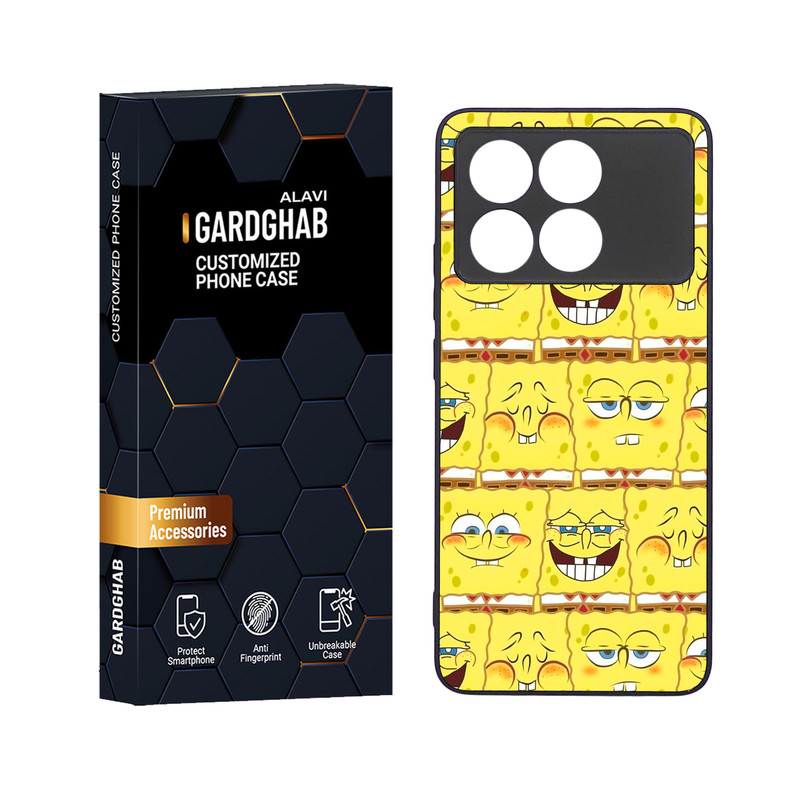 کاور گارد قاب علوی مدل دور ژله ای مناسب برای گوشی موبایل شیائومی Poco X6 Pro