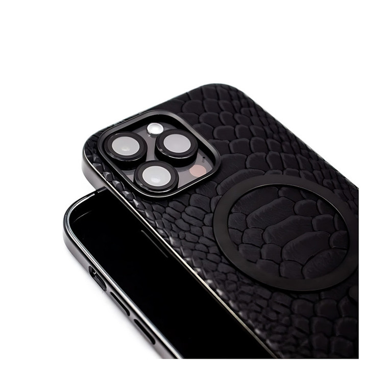 کاور مدل SnakeSkin مناسب برای گوشی موبایل اپل iPhone 15 Pro Max